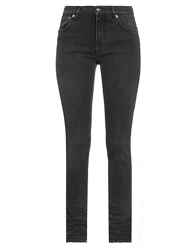 ICEBERG Denim trousers Black 99% Cotton, 1% Elastane