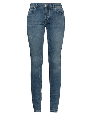 ICEBERG Denim pants Blue 100% Cotton