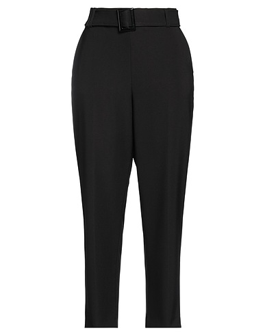 DIANA GALLESI Pantalone Nero 90% Poliestere, 10% Elastan