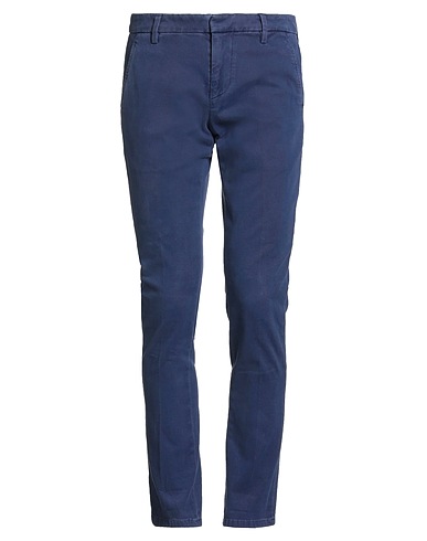 DONDUP Casual trouser Blue 98% Cotton, 2% Elastane