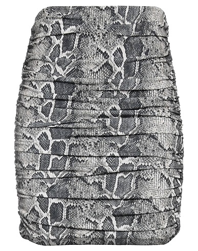 JE SUIS LE FLEUR Mini skirt Beige 95% Polyester, 5% Elastane