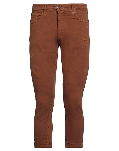 PONT DENIM 5-pocket Brown 97% Cotton, 3% Elastane