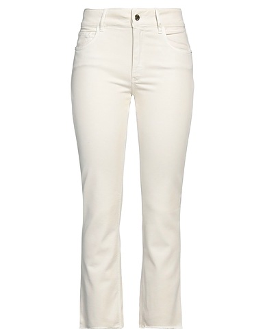 RE_HASH Casual pants Beige 57% Cotton, 41% Lyocell, 2% Elastane