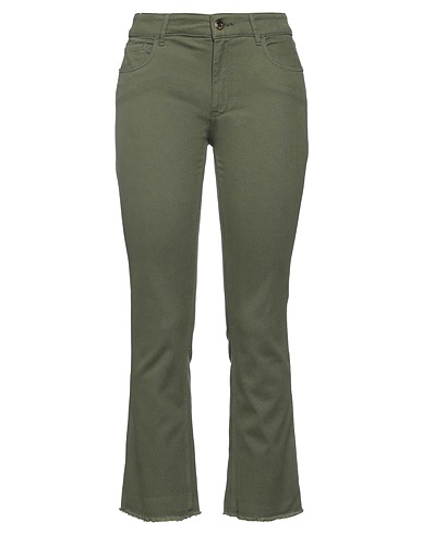 RE_HASH Casual pants Military green 57% Cotton, 41% Lyocell, 2% Elastane