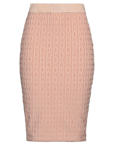 MARCIANO by GUESS Midi skirt Blush 86% Viscose, 13% Polyamide, 1% Elastane