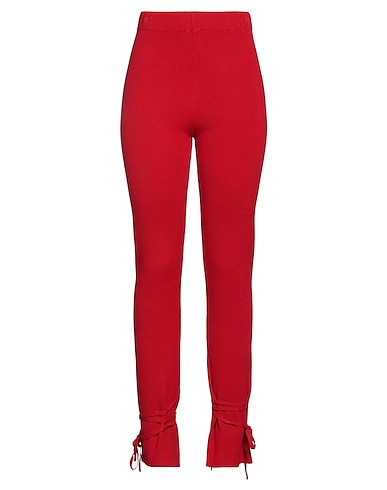VICOLO Casual trouser Red 70% Viscose, 30% Polyester