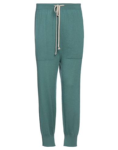 RICK OWENS Casual trouser Green 100% Cashmere