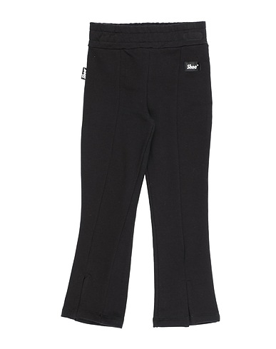 SHOE Casual trouser Black 95% Cotton, 5% Elastane
