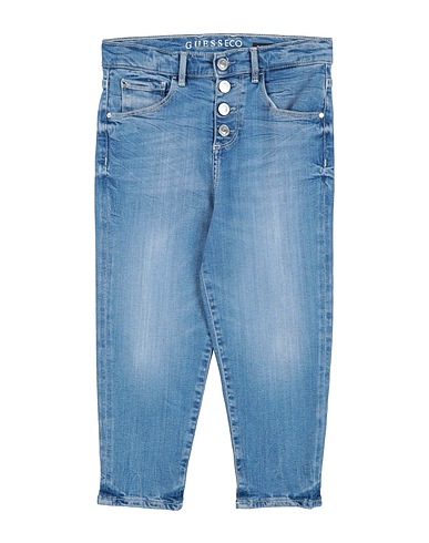 GUESS Denim pants Blue 63% Lyocell, 30% Cotton, 5% Polyester, 2% Elastane