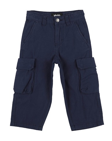 MOLO Casual trouser Midnight blue 100% Cotton