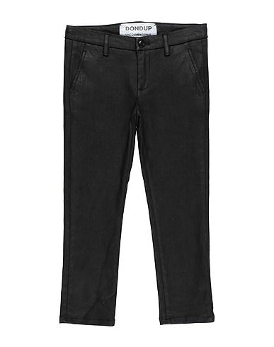 DONDUP Casual trouser Black 72% Cotton, 26% Polyamide, 2% Elastane