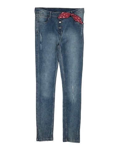LOSAN Denim trousers Blue 99% Cotton, 1% Elastane, Rayon