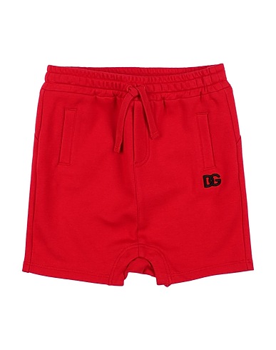 DOLCE&GABBANA Shorts & Bermuda Red 95% Cotton, 5% Elastane, Viscose, Polyester