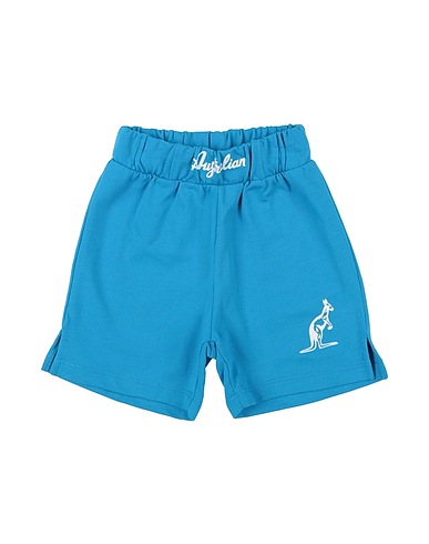 AUSTRALIAN Shorts & Bermuda Azure 100% Cotton