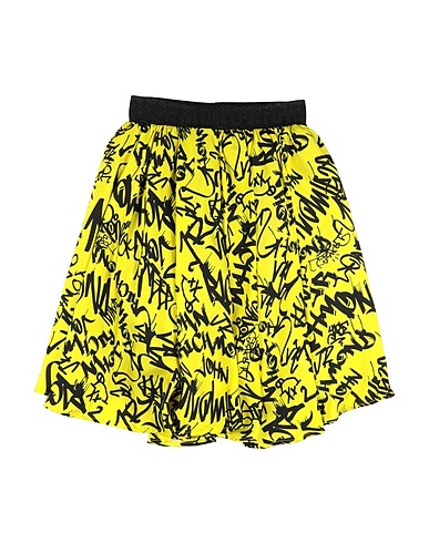 JOHN RICHMOND Gonna Giallo 100% Poliestere