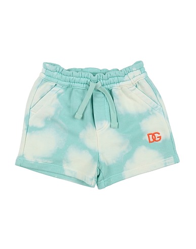 DOLCE&GABBANA Shorts & Bermuda Light green 100% Cotton, Polyester