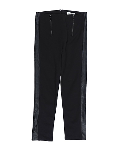 FRACOMINA MINI Casual trouser Black 66% Viscose, 30% Nylon, 4% Elastane