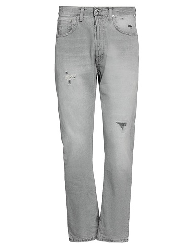 HAIKURE Denim pants Grey 100% Cotton