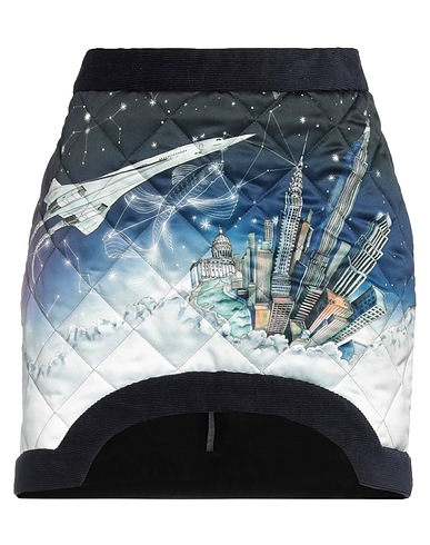 CASABLANCA Mini skirt Midnight blue 100% Cotton