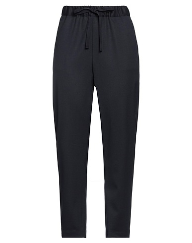 SEMICOUTURE Pantalone Blu notte 55% Lana Vergine, 28% Poliestere, 15% Viscosa, 2% Elastan