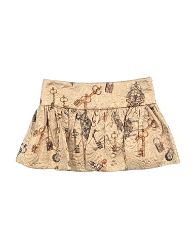 LAURA BIAGIOTTI DOLLS Skirt Gold 46% Cotton, 38% Polyester, 11% Polyacrylic, 5% Other Fibres