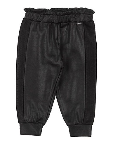 FRACOMINA MINI Casual trouser Black 65% Polyester, 35% Cotton