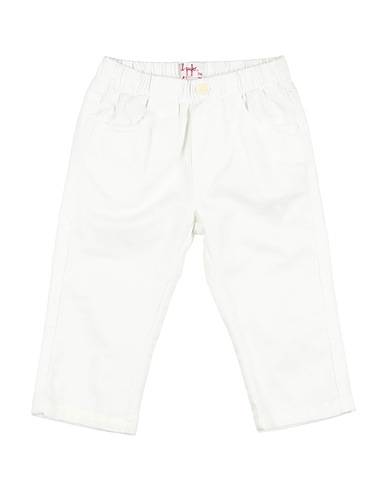 IL GUFO Повседневные брюки Белый 98% Хлопок, 2% Эластан