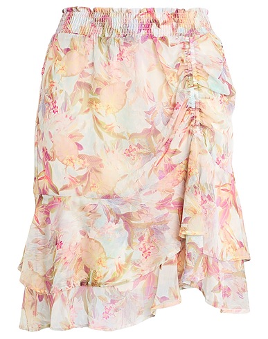 GUESS Mini skirt Light pink 100% Polyester