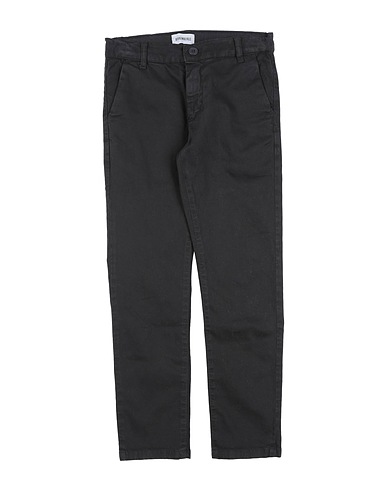 BIKKEMBERGS Casual pants Black 97% Cotton, 3% Elastane