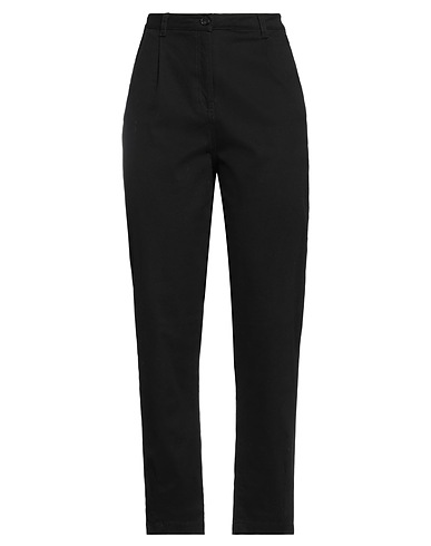 KARTIKA Casual trouser Black 98% Cotton, 2% Elastane