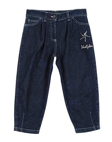 DOLCE&GABBANA Denim trousers Blue 98% Cotton, 2% Elastane, Polyester, Viscose