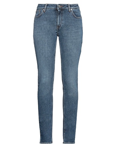TRUSSARDI Denim trousers Blue 99% Cotton, 1% Elastane