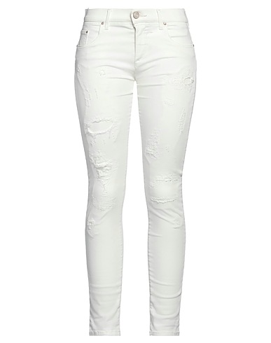 JACOB COHЁN Hosen Weiß 90% Baumwolle, 8% Polyester, 2% Elastan