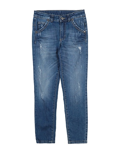 PLEASE Denim pants Blue 98% Cotton, 2% Elastane