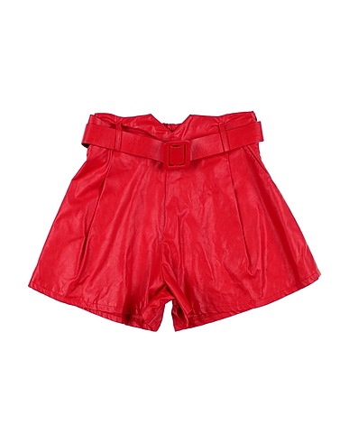 J'AIME’ Shorts & Bermuda Red 100% Polyurethane, Viscose
