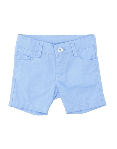 PEUTEREY Shorts & Bermuda Sky blue 100% Cotton