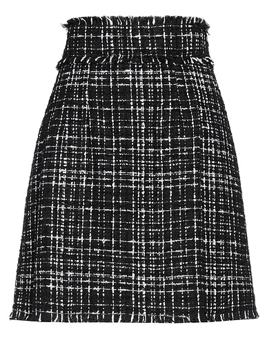 DOLCE&GABBANA Mini skirt 41% Cotton, 39% Synthetic fibers, 7% Alpaca wool, 7% Mohair wool, 6% Wool
