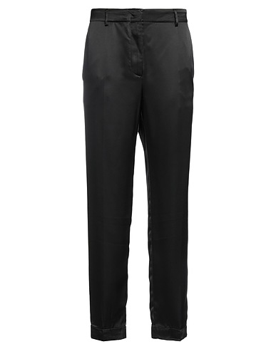 POMANDÈRE Casual trouser Black 53% Cupro, 47% Modal