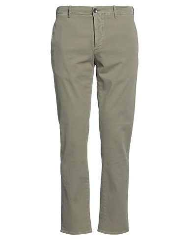 SIVIGLIA WHITE Casual trouser Military green 98% Cotton, 2% Elastane