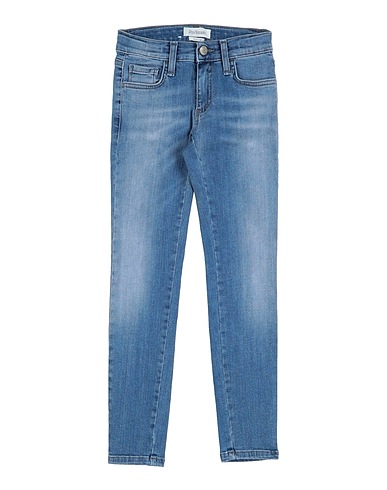 ROŸ ROGER'S Denim trousers Blue 93% Cotton, 5% Polyester, 2% Elastane