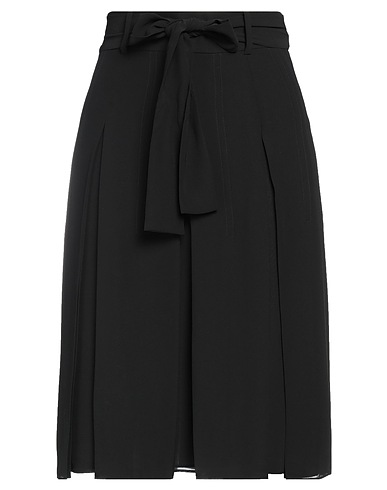 BURBERRY Midi skirt Black 100% Polyester