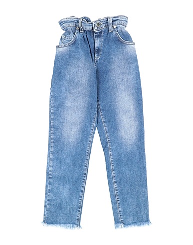 L:Ú L:Ú by MISS GRANT Denim pants Blue 98% Cotton, 2% Elastane