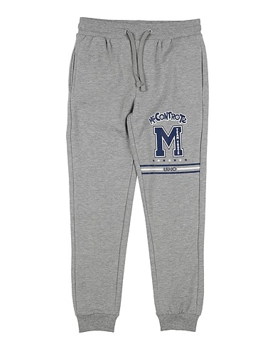 LIU •JO Casual trouser Light grey 85% Cotton, 10% Viscose, 5% Elastane