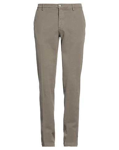 POWELL Casual trouser Khaki 98% Cotton, 2% Elastane