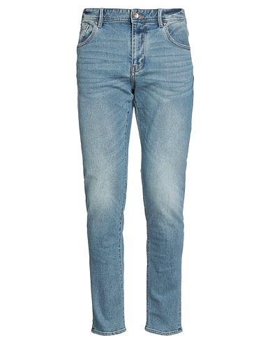 ARMANI EXCHANGE Denim trousers Blue 72% Cotton, 27% Polyester, 1% Elastane