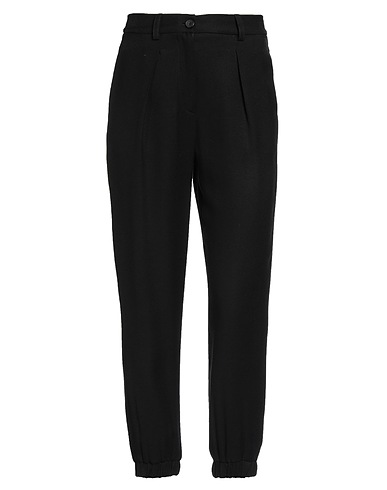 SOALLURE Pantalone Nero 91% Viscosa, 9% Poliestere