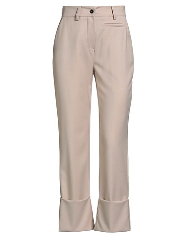 MEM.JS Pantalone Beige 65% Poliestere, 32% Viscosa, 3% Elastan