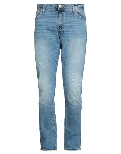 ARMANI EXCHANGE Denim trousers Blue 98% Cotton, 2% Elastane