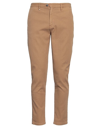 BERNA Casual pants Camel 97% Cotton, 3% Elastane