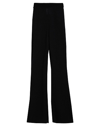 ALBERTA FERRETTI Casual trouser Black 50% Mohair wool, 32% Polyamide, 18% Virgin Wool